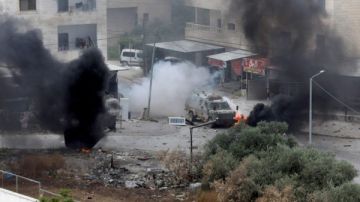 إصابتان إثر صدم آلية للاحتلال مركبتين في مدينة جنين إصابتان إثر صدم آلية للاحتلال مركبتين في مدينة جنين