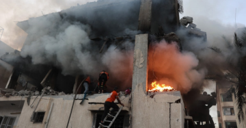 جيش الاحتلال يواصل نسف المباني شمالي قطاع غزة وجنوبه