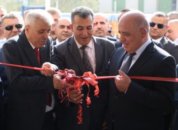 برهم يفتتح مدرسة جديدة في سيلة الظهر ويتفقد عددا من مدارس طوباس