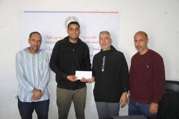 صرف منحة مالية لرياضيي غزة بدعم من هنية