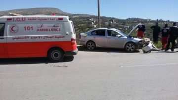 مصرع شخص وإصابة 129 في 202 حادث سير بالضفة