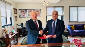 توقيع اتفاقية تعاون بين معهد فلسطين لأبحاث الأمن القومي ومركز الدراسات الاستراتيجية في الجامعة الأردنية