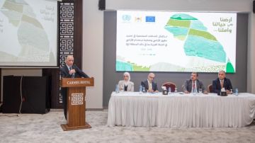 رام الله: إطلاق مشروع تسوية الأراضي في 16 تجمعا لتعزيز التنمية والصمود رام الله: إطلاق مشروع تسوية الأراضي في 16 تجمعا لتعزيز التنمية والصمود