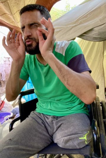 أسير فلسطيني يروي تفاصيل فقدان بصره بسبب التعذيب الإسرائيلي في سجن سديه تيمان  أسير فلسطيني يروي تفاصيل فقدان بصره بسبب التعذيب الإسرائيلي في سجن سديه تيمان