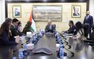 تفاصيل اجتماع رئيس الوزراء مع وفد من المجلس الأوروبي في رام الله
