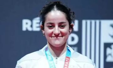 مريم بشارات تتصدر التصنيف العالمي للكاراتيه على فئة وزنها