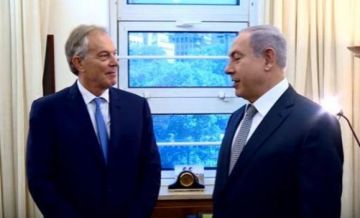 لقاء سري بين نتنياهو وبلير لبحث إدارة غزة