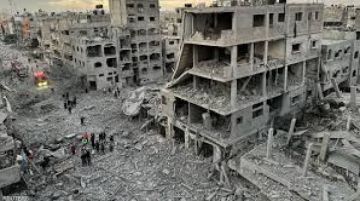 الدفاع المدني في غزة يبدأ عمليات انتشال الجثامين من تحت الأنقاض الدفاع المدني في غزة يبدأ عمليات انتشال الجثامين من تحت الأنقاض