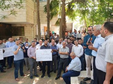 نقابة المهندسين تشرع بإضراب عن العمل ووقفات احتجاجية أمام مقرات النقابة 