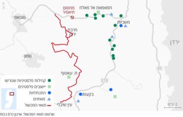 الخيط القرمزي .. جدار فصل جديد يهدد محافظة طوباس والأغوار الشمالية الخيط القرمزي .. جدار فصل جديد يهدد محافظة طوباس والأغوار الشمالية