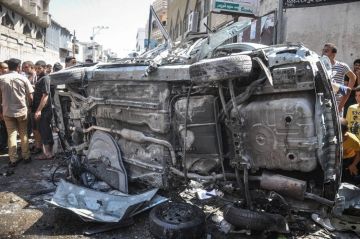 طائرات الاحتلال تقصف سيارة فارغة شرقي غزة