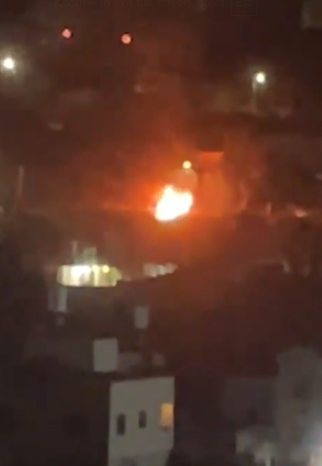 بالفيديو شهيد بإطلاق جيش الاحتلال النار على مركبة جنوب نابلس