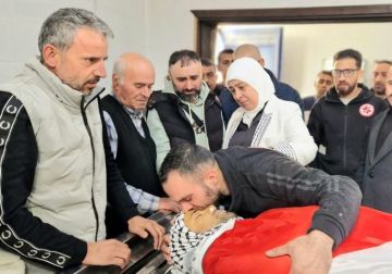 تشييع جثمان الشهيد لقمة العيش يوسف عقل في بديا