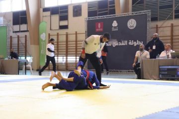 اختتام بطولة القدس للجوجيتسو بمشاركة 10 أندية