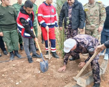 إطلاق حملة تخضير بلادي لزراعة 500 ألف شجرة حرجية خلال العام المقبل إطلاق حملة تخضير بلادي لزراعة 500 ألف شجرة حرجية خلال العام المقبل