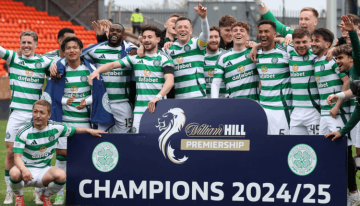 سلتيك يحرز لقب الدوري للمرة الرابعة تواليا ويعادل رقم رينجرز سلتيك يحرز لقب الدوري للمرة الرابعة تواليا ويعادل رقم رينجرز