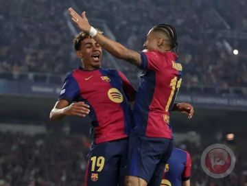 برشلونة يسحق دورتموند وباريس سان جيرمان يتفوق على استون فيلا