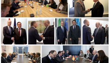 مصطفى يبحث مع عدد من وزراء خارجية الاتحاد الأوروبي أهمية الضغط الدولي لوقف العدوان على شعبنا