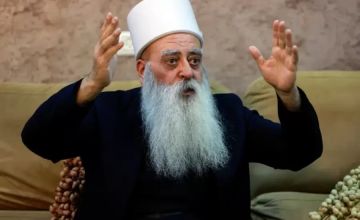 موفق طريف يناشد اسرائيل بالتدخل عسكريا لدعم الدروز ضد الدولة السورية موفق طريف يناشد اسرائيل بالتدخل عسكريا لدعم الدروز ضد الدولة السورية