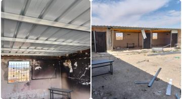 مستعمرون يدمرون مدرسة زنوتا جنوب الخليل ويسرقون محتوياتها مستعمرون يدمرون مدرسة زنوتا جنوب الخليل ويسرقون محتوياتها