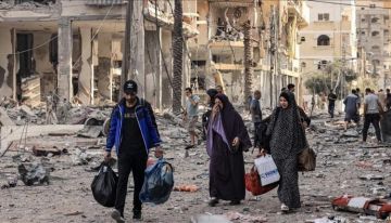 وزير إسرائيلي يقول إن خطة تهجير فلسطينيي غزة لا تزال مطروحة