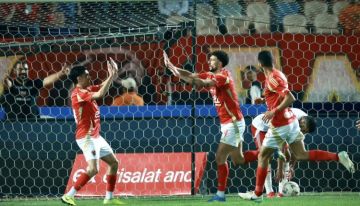 الأهلي يهزم حرس الحدود بخماسية نظيفة