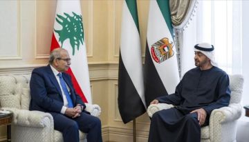 محمد بن زايد ونواف سلام يبحثان العلاقات الثنائية وتطورات إقليمية