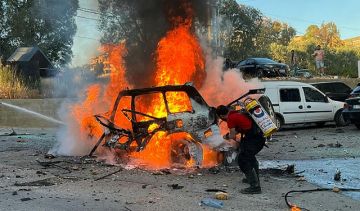 بالفيديو شهيد في قصف الاحتلال مركبة جنوبي لبنان