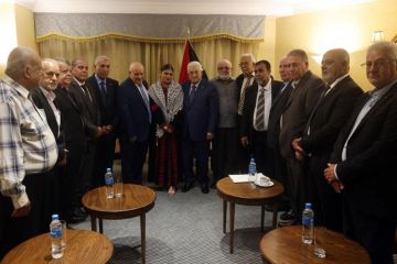 الرئيس عباس يستقبل وفدا من المنظمات الشعبية في لبنان