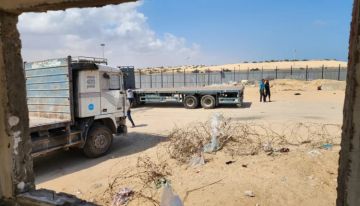 شحيبر لمصدر: دخول شاحنات المساعدات إختبار حتى يوم الأحد