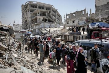 تقرير نحن باقون.. رفض واسع لمخططات نتنياهو وترامب لتهجير الغزيين