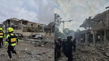 إصابات وعالقون في هجوم إيراني صاروخي على تل أبيب وحيفا