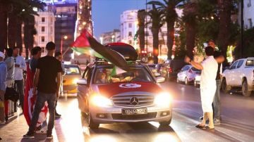 قافلة الصمود لكسر حصار غزة تصل مدينة الزاوية الليبية