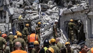 بلدية بات يام الإسرائيلية: سنهدم 22 مبنى بسبب أضرار صاروخ إيران