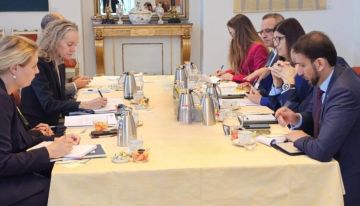 شاهين تترأس جلسة مشاورات سياسية بين فلسطين والدنمارك