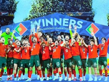 البرتغال تفوز بدوري الأمم الأوروبية بعد فوزها على إسبانيا
