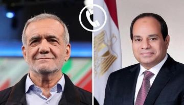 السيسي يؤكد لبزشكيان رفض التصعيد الإسرائيلي ضد إيران