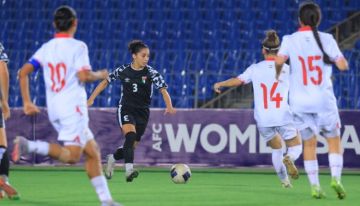 فدائي السيدات يختتم تصفيات كأس آسيا بثلاثية في شباك طاجيكستان فدائي السيدات يختتم تصفيات كأس آسيا بثلاثية في شباك طاجيكستان