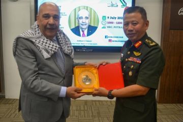 ماليزيا: السفير أبو علي يلقي محاضرة حول الصراع الفلسطيني الإسرائيلي في الكلية الوطنية