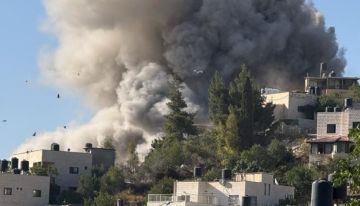 الاحتلال يفجر ثلاثة منازل للشهداء لحلوح ونزال وزكارنة في بلدة قباطية جنوب جنين