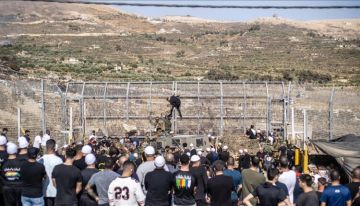 الجيش الإسرائيلي: مواطنون استخدموا العنف عند تسللهم إلى سوريا الجيش الإسرائيلي: مواطنون استخدموا العنف عند تسللهم إلى سوريا