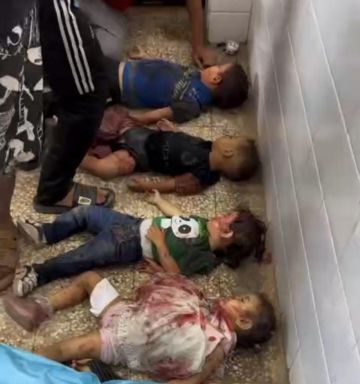 بالفيديو الاحتلال يرتكب مجزرة دامية بحق أطفال ونساء عقب قصفه طابور مساعدات بدير البلح