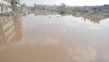 بلدية غزة تحذر من كارثة صحية بسبب طفح محتمل لبركة الشيخ رضوان