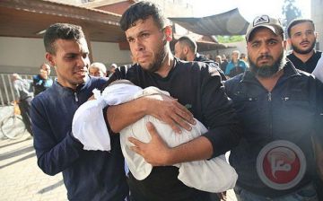 3 شهداء في قصف الاحتلال مجموعة مواطنين في حي التفاح شرق مدينة غزة