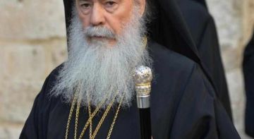 البطريرك ثيوفيلوس الثالث والمبعوث المجري يبحثان حماية الكنائس والحضور المسيحي في الأرض المقدسة البطريرك ثيوفيلوس الثالث والمبعوث المجري يبحثان حماية الكنائس والحضور المسيحي في الأرض المقدسة