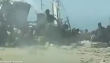 فيديو.. توثيق إطلاق النار على منتظري المساعدات في غزة