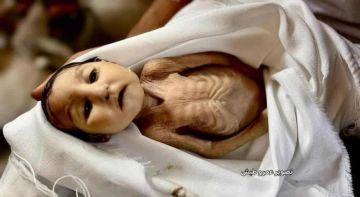 استشهاد الرضيعة غدير بريكة في خانيونس نتيجة سوء التغذية