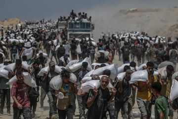 نشطاء أمريكيون يحتجون أمام منزل مدير مؤسسة غزة الإنسانية في فيرجينيا