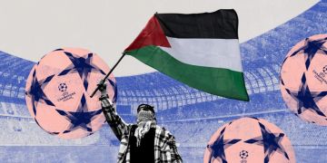 تقرير غزة تتصدر المشهد على مدرجات الملاعب والمنصات الرياضية