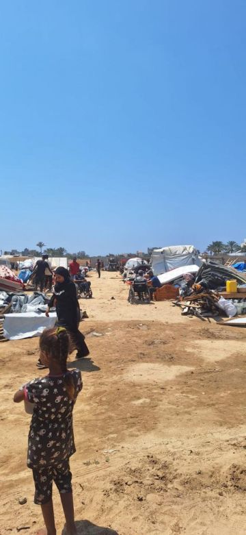 24 ساعة من الجحيم.. يوسف أبو حرب يروي مأساة اقتلاع مخيم ذوي الإعاقة في دير البلح